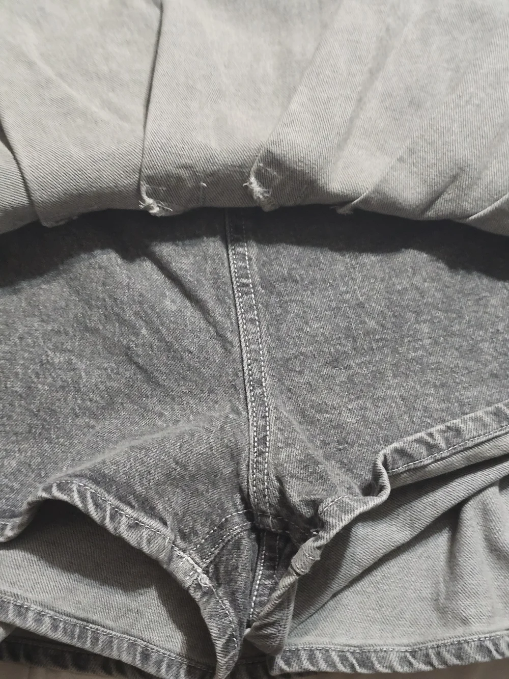 wild fable Light Gray Denim Mini Skort